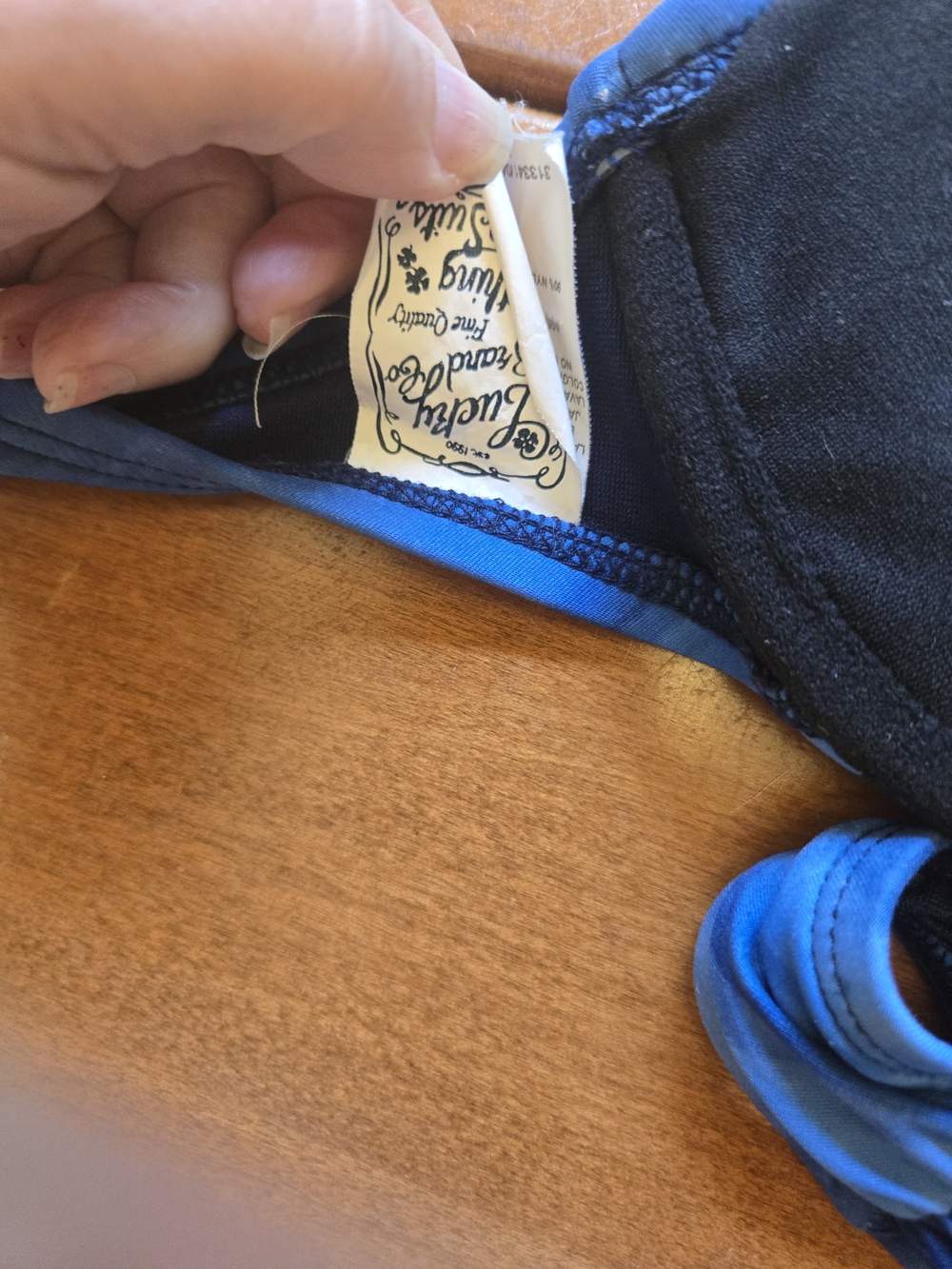 Lucky Brand Blue Bikini Set - Picture 3 of 4